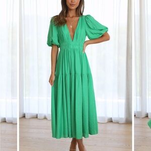 Billy J Green Erin Midi Dress
